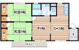 メゾンソレイユ中山I番館の間取り画像