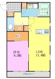 クーアヴァンの間取り画像