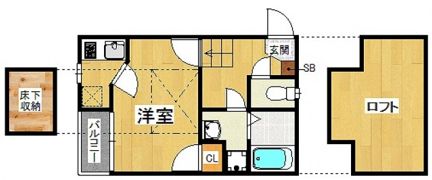 コンフォートベネフィスジオ学研都市東1の間取り画像