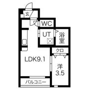 フォルーナVの間取り画像