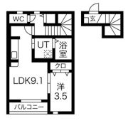 フォルーナVの間取り画像