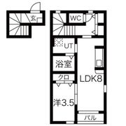 vogue house F(ヴォーグハウスF)の間取り画像