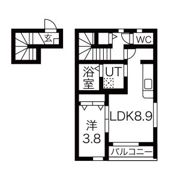 オリーブ5番館の間取り画像