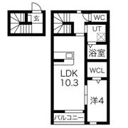 シャルマンヴィラ吉岡の間取り画像