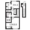 M&T神町北Iの間取り画像