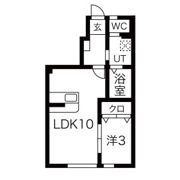 メゾンドショコラの間取り画像