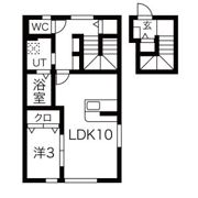 メゾンドショコラの間取り画像