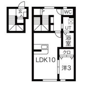 メゾンドショコラの間取り画像
