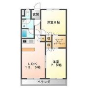 明宝マンションの間取り画像