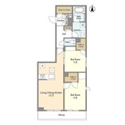 L’s residence東中野の間取り画像