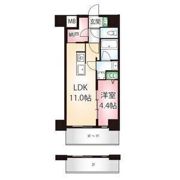 カメリア丸の内の間取り画像