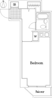 ライオンズマンシヨン八王子第二の間取り画像