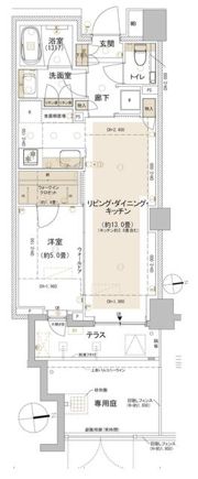 パークホームズ東中野の間取り画像