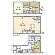 亀有戸建の間取り画像