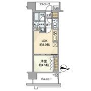 プレサンスロジェ名駅南の間取り画像