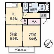 グレース曙 C棟の間取り画像