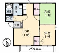 ディアスsun D棟の間取り画像