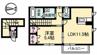 シャーメゾンナナーラの間取り画像