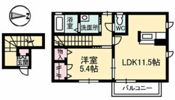 シャーメゾンナナーラの間取り画像