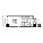 クレストステージ内山の間取り画像