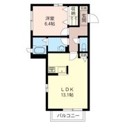 グレイス橘の間取り画像