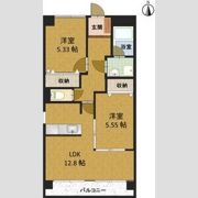 186 グランシャリオの間取り画像