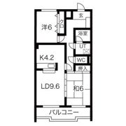 ウイング原科の間取り画像