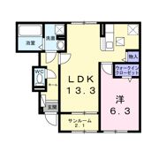 プラシード神代の間取り画像