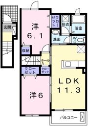 エクセレント アベニューの間取り画像