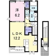 ソラーナB棟の間取り画像