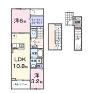 ソレイユの間取り画像