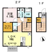 ディア コート Ⅱの間取り画像