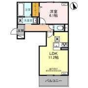 リッシュボヌールの間取り画像