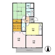 ベルディ大宮の間取り画像