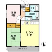 コアロードⅠの間取り画像