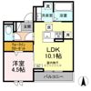 セレスティア西荘 WESTの間取り画像