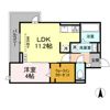 セレスティア西荘 WESTの間取り画像
