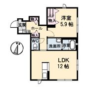 セルリアン A棟の間取り画像