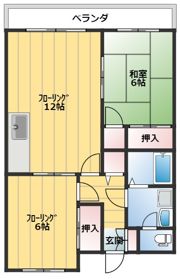 エメロードの間取り画像