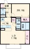 アゼリアの間取り画像