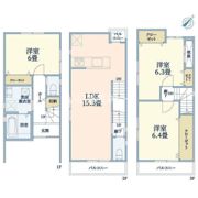 上桂御正町戸建の間取り画像