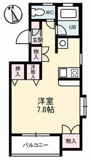 ファイブヒルズの間取り画像