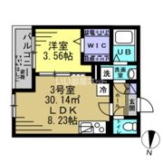 AJ新越谷の間取り画像