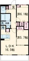 ア・ドリーム南ヶ丘の間取り画像