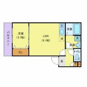 ジーメゾン春日部栄町グランツの間取り画像