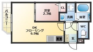 THE NOBLES 聖マリア病院前の間取り画像