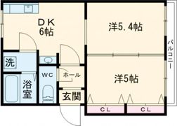 メゾングロワールの間取り画像