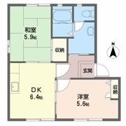 シャーメゾン七種Aの間取り画像