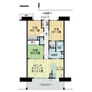サーパスシティ桜井町の間取り画像