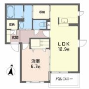 プロムナード南ケ丘Aの間取り画像